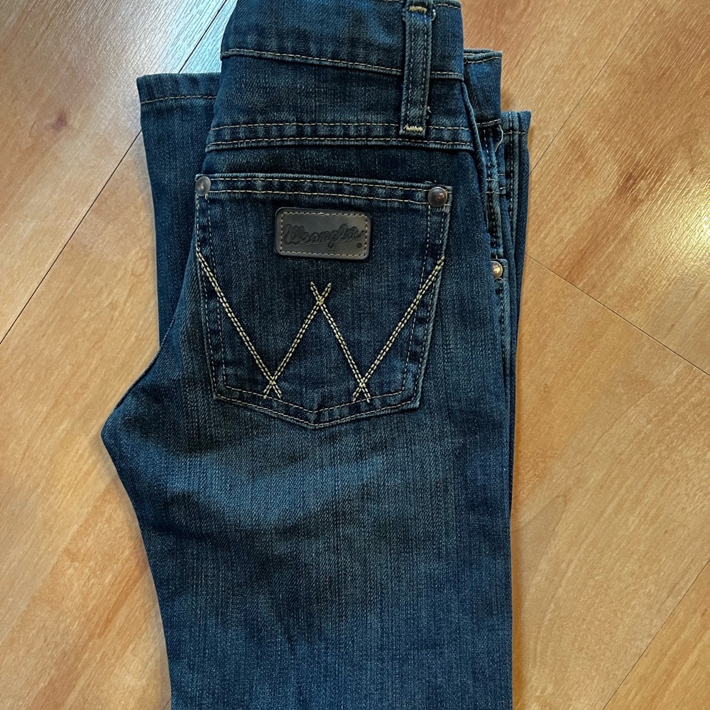 Wrangler Kids Dark Blue Jeans